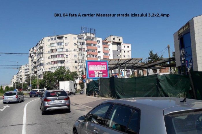 BKL 04 fata A cartier Manastur strada Izlazului 3,2x2,4mp