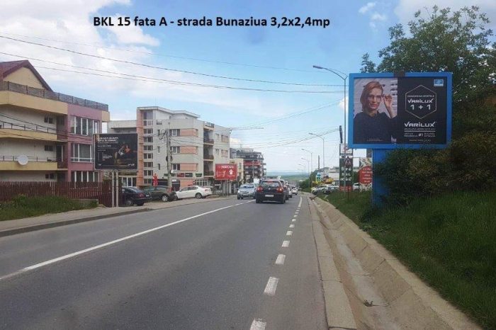 BKL 15 fata A - strada Bunaziua 3,2x2,4mp