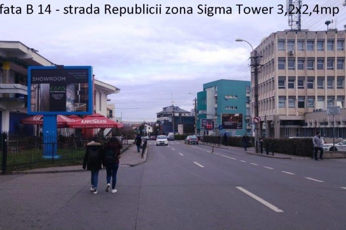 BKL fata B 14 - strada Republicii zona Sigma Tower 3,2x2,4mp