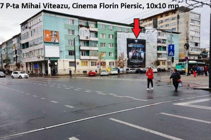 Mesh 77 P-ta Mihai Viteazu, Cinema Florin Piersic, 10x10 mp