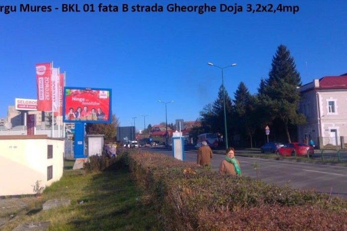 Targu Mures - BKL 01 fata B strada Gheorghe Doja 3,2x2,4mp