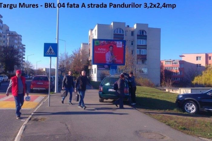Targu Mures - BKL 04 fata A strada Pandurilor 3,2x2,4mp